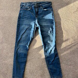 Universal Thread Women's blue denim skinny Jeans